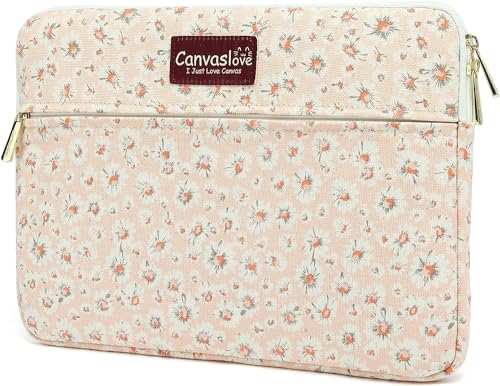 Pink Chrysanthemum Laptop Sleeve Case Bag with Pocket for MacBook Pro 14 inch and 14 inch-14.4 inch HP, Lenovo, Dell, ASUS, Acer Notebook Computer - color: Pink Chrysanthemum, size: 14 inch