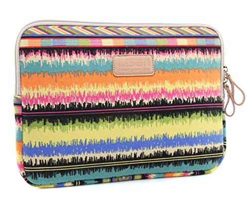 BSLVWG 10 Inch Laptop Sleeve Multi-Color & Size Choices Case/Water-Resistant Neoprene Notebook Computer Pocket Tablet Briefcase Carrying Bag/Pouch Skin Cover - color: Note, size: 10 inch