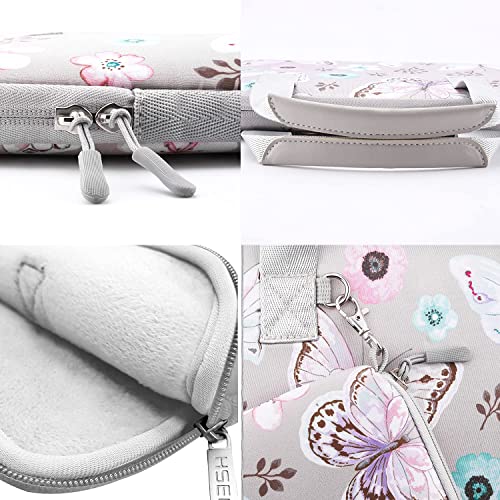 Hseok Laptop Sleeve 13.3-14 inch Case with Small Pouch, Neoprene Computer Bag Compatible with MacBook Neo/Pro 14 M5/M4/M3/M2/M1, Mac Air/Pro 13.3, XPS 14 and Most 13-14 inch Notebooks,B02F01 - color: B02f01, size: 13"-14"