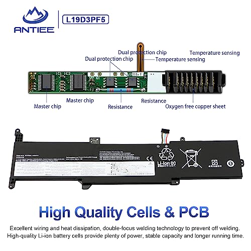 45Wh L19C3PF7 L19L3PF5 L19D3PF5 Laptop Battery for Lenovo IdeaPad 3-14ADA05 | 3-14ARE05 3-14IIL05 3-14IML05 3-15ARE05 3-15IIL05 3-15IML05 Series 5B10X02599 5B10X02602 5B10X02607 V14 V15 G1-IML