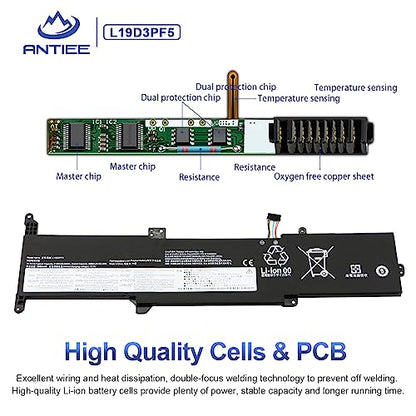 45Wh L19C3PF7 L19L3PF5 L19D3PF5 Laptop Battery for Lenovo IdeaPad 3-14ADA05 | 3-14ARE05 3-14IIL05 3-14IML05 3-15ARE05 3-15IIL05 3-15IML05 Series 5B10X02599 5B10X02602 5B10X02607 V14 V15 G1-IML