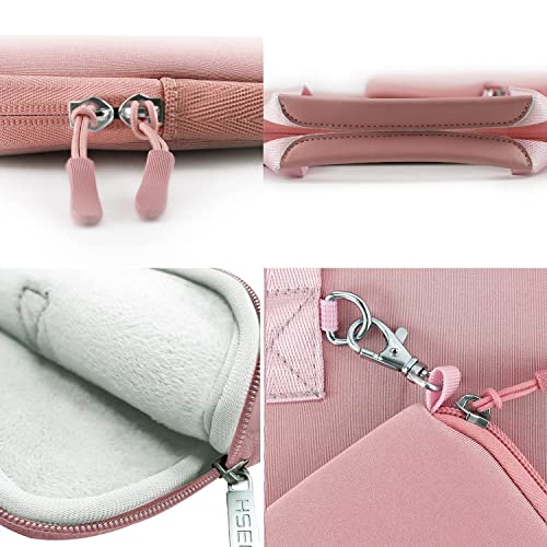 Hseok Laptop Sleeve 13.3-14 inch Case with Small Pouch, Neoprene Computer Bag Compatible with MacBook Neo/Pro 14 M5/M4/M3/M2/M1, Mac Air/Pro 13.3, XPS 14 and Most 13-14 inch Notebooks,P02K01 - color: P02k01, size: 13"-14"