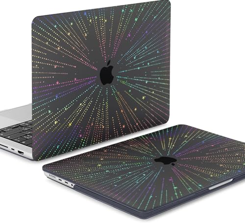 Compatible for MacBook Air 15 inch Case 2026 M5, 2023-2025 M4/M3/M2 A3448 A3241 A3114 A2941, Protective Plastic Hardshell & Keyboard Cover for Mac Air 15 inch Case, Clear Black Line - color: 01 Clear Black Line
