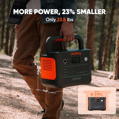 Jackery Solar Generator 1000 v2 with 2 * 200W Solar Panels, 1070Wh LiFePO4 Portable Power Station, 1500W AC Output, 1hr Fast Charge, Backup Power for Outdoor Camping, RV, Off-Grid & Emergency - style: E1000v2+200Wx2