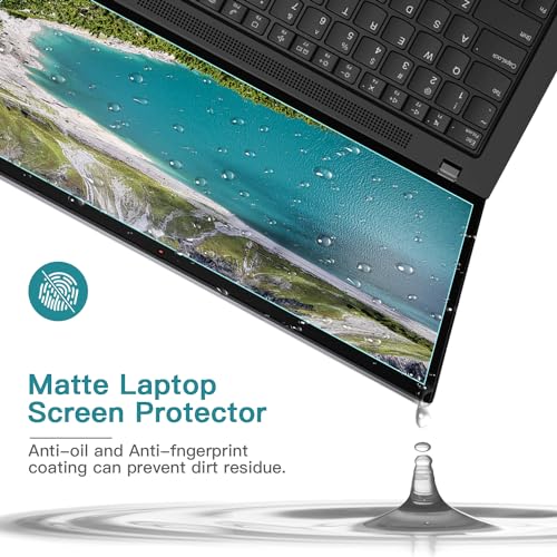 2 Pcs 13.3 Inch Anti Blue Light Screen Protector, Reduce Eye Strain Matte Anti Glare Computer Screen Cover, Blue Light Blocking Screen Protector for HP/Lenovo/Dell/Acer/Asus/Samsung/Envy 13.3’’ with