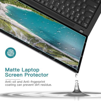 2 Pcs 13.3 Inch Anti Blue Light Screen Protector, Reduce Eye Strain Matte Anti Glare Computer Screen Cover, Blue Light Blocking Screen Protector for HP/Lenovo/Dell/Acer/Asus/Samsung/Envy 13.3’’ with