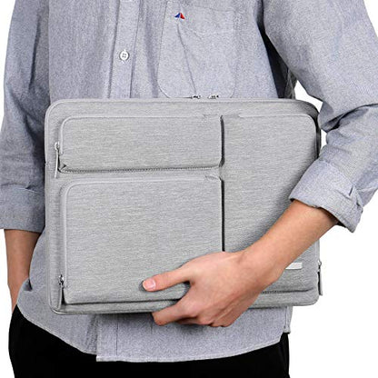 Lacdo Chromebook Case Laptop Sleeve for 11.6 inch Samsung HP Lenovo Dell Acer ASUS Chromebook, 13 inch Microsoft Surface Pro 11 Copilot+PC/Surface Pro 10 9 8 X, 11.6" MacBook Air Computer Bag, Gray - color: Gray, size: 11-11.6 Inch