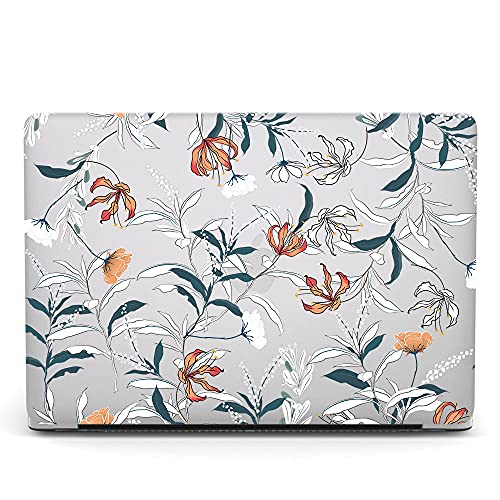 Hard Cover Compatible with MacBook Air 11 inch Case 2015 2014 2013 2012 2011 2010 Realease Model A1465 A1370, Color Printing Matt Plastic Hard Protective Shell Cover Case - White Flower - color: 1018 White flower, size: Air 11" 2010-2015(A1370/A1465)