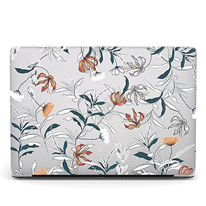 Hard Cover Compatible with MacBook Air 11 inch Case 2015 2014 2013 2012 2011 2010 Realease Model A1465 A1370, Color Printing Matt Plastic Hard Protective Shell Cover Case - White Flower - color: 1018 White flower, size: Air 11" 2010-2015(A1370/A1465)