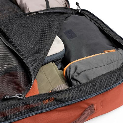 Bellroy Lite Travel Pack 38L (carry-on backpack, large travel backpack for international travelers, with laptop pocket, interior packing cells and tuck-away shoulder straps) - Clay - color: Clay