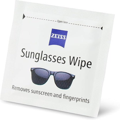 ZEISS Pre Moistened Sunglasses Cleaning Wipes 120 Count - size: 120 Count (Pack of 1)
