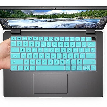 Keyboard Cover for Dell Latitude 14" 7450 7440 7430 7420 7410 3450 3440 5450 5440 5431 5430 5420, Latitude 15.6 7520 9510 9520, Latitude 9420 9430, Latitude 16 7650 7640 Keyboard Skin-HotBlue - color: HotBlue
