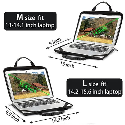 Laptop Case Hard Shell Laptop Bag for Men Women with Shoulder Strap - color: Pink, size: 13-14 inch laptop case