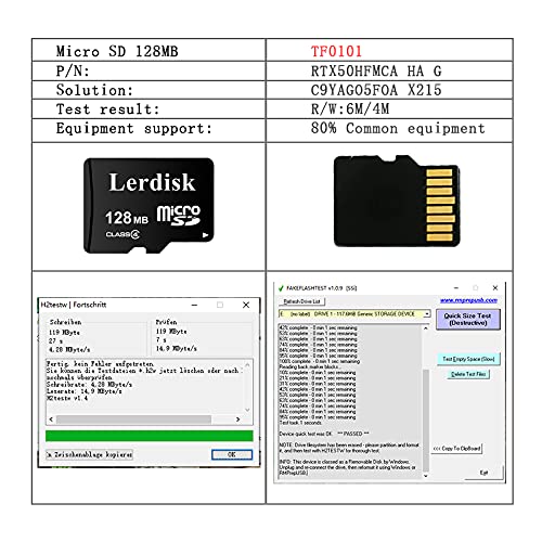 Factory Wholesale Micro SD Card 128MB (0.12GB) Pack of 3 in Bulk Low Capacity for MP3/Old Phones/Small Files Only -Not for Cameras/Dashcams/GB Devices - size: 128MB Class4