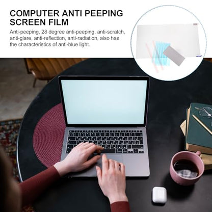 14-inch Laptop Privacy Screen Protector 310x175mm Black Clip-on Anti-glare Peeping Proof Filter for 16:9 Widescreen Computers