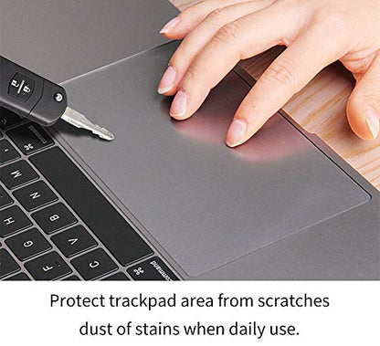 2PCS MacBook Pro 14 Trackpad Protector Cover for 2026-2021 M5 M4 M3 M2 M1 Pro/Max MacBook Pro 14 inch A3426 A3427 A3434 A3401 A3112 A3185 A2918 A2992 Clear Anti Scratch Touchpad Skin Accessories - size: MacBook Pro 14" (2021+)