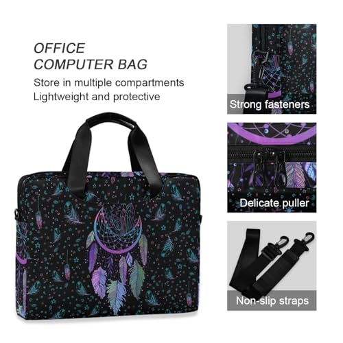 Laptop Case 15.6 inch Computer Bag Waterproof Laptop Briefcase Laptop Bag for Women & Men (color14) - color: Color14