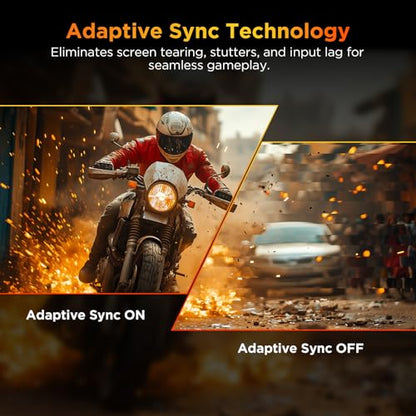 KOORUI 25 inch Curved Gaming Monitor 240Hz FHD 1080P, 1500R 1ms Display | Adaptive Sync, 90% DCI-P3, Eye Care, HDMI×2 and DP, VESA Mount, Tilt, FPS Gaming, Esports Players, Competitive Gaming - size: 25inch 240Hz/FHD/Curved
