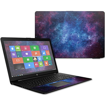Mightyskins Skin Compatible with Hp 17t Laptop 17.3" (2017) - Nebula | Protective, Durable, and Unique Vinyl Decal Wrap Cover | Easy to Apply, Remove, and Change Styles | Made in The USA - color: Nebula