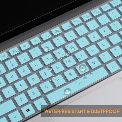 Keyboard Cover for Dell Latitude 5420 5430 5431 5440 5450 3440 3450 14, Latitude 7420 7430 7440 7450 7410 7650 7640 14 & 15.6, Latitude 9510 9520 9420 9430, Latitude 7520 15.6 Keyboard Skin, Mint - color: Mint