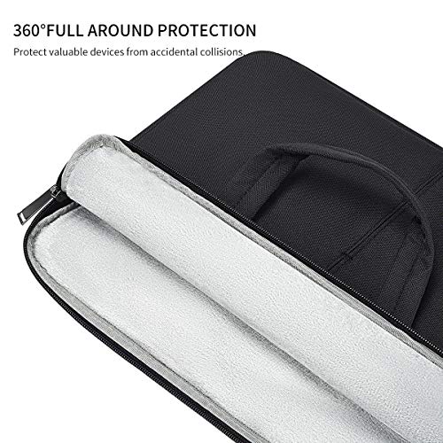 17-17.3 Inch Laptop Case Sleeve for HP 17.3/ Pavilion 17/ Envy 17/ OMEN 17, Acer Chromebook 17, Asus Vivobook Pro, Dell Inspiron 17 Notebook Computer Bag(Black) - color: Black, size: 17.3 Inch