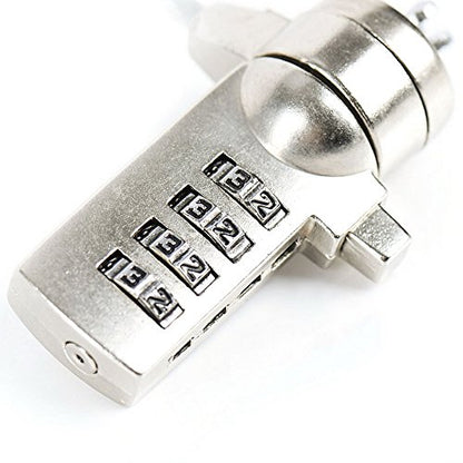 axGear Laptop Security Lock Notebook Password SAFTY Chin Cable