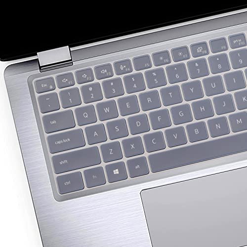 Keyboard Cover for Dell Latitude 14" 7410 7420 7430 7440 7450, Latitude 5440 5430 5431 5420 3440 14", Latitude 7520 15.6" Dell Latitude 9000 9510 9520 9420 9430 Keyboard Protective Cover-Clear - color: clear