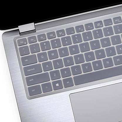 Keyboard Cover for Dell Latitude 14" 7410 7420 7430 7440 7450, Latitude 5440 5430 5431 5420 3440 14", Latitude 7520 15.6" Dell Latitude 9000 9510 9520 9420 9430 Keyboard Protective Cover-Clear - color: clear