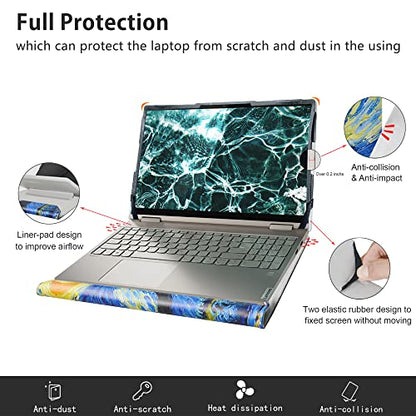 Protective Case Cover for HP 250 G10/255 G10,Case for ASUS Vivobook Go 15 L510 L510KA-ES04,Case for Lenovo V15 Gen 4/V15 Gen 3/V15 Gen 2/IdeaPad Slim 3 15IRU8/IdeaPad Slim 3 15IRU9,Starry - color: Starry Night