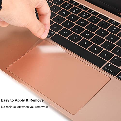 [2PCS] Trackpad Protector Skin for 2021 2020 MacBook Air 13 Inch A2337 M1 A2179 A1932 Touch Pad Cover Skin Anti-Scratch Anti-Water for MacBook Air 13 Inch A2337 A2179 A1932 Touch ID Accessories, Clear - size: 2020 MacBook Air 13" A2337 A2179