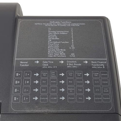 Monroe ClassicX 12-Digit Heavy-Duty Printing Calculator - Enclosed Paper Roll, Velvet Touch Keys, 5 Lines/Sec, Dual Memory - Professional Accounting Calculator