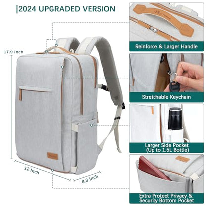 Hp hope Laptop Backpack for Women, Business Backpack for Men with USB Charging Port, Backpack for Work Commuter
