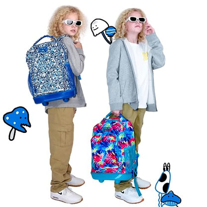 J World Sunny Rolling Backpack for Kids. Roller Bag With Wheels, Game - color: Game