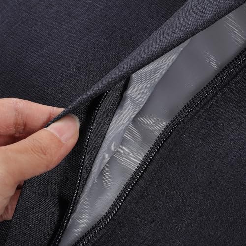ARTIBETTER Shockproof Laptop Bag 15.6 Inch Sturdy Laptop Carrying Pouch with Tablet Holder Portable Protective Sleeve for Business and Travel Navy Blue