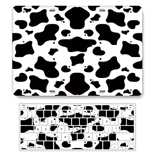 Bandless Laptop Case Compatible with MacBook Pro 13 inch CD-ROM Model: A1278(Old Version 2012/2011/2010/2009/2008)Plastic Hard Shell Cover & Keyboard Skin - Milk Cow A1278(Pro w/CD-ROM 2008-2012) - color: Milk Cow, size: A1278(Pro 13 w/CD-ROM 2008-2012)