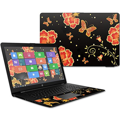MightySkins Skin Compatible with HP 17t Laptop 17.3" (2017) - Flower Dream | Protective, Durable, and Unique Vinyl Decal wrap Cover | Easy to Apply, Remove, and Change Styles | Made in The USA - color: Flower Dream