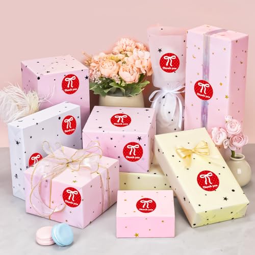 for iPad Case with 10 sets Cute DIY Vinyl Laptop Stickers Tweezers Decals, Waterproof Aesthetic Stickers Suitable for Phone, Water Bottles, Cups, Suitcases, Anywhere-Red-White Polka Dot Bow - color: Red-white Polka Dot Bow
