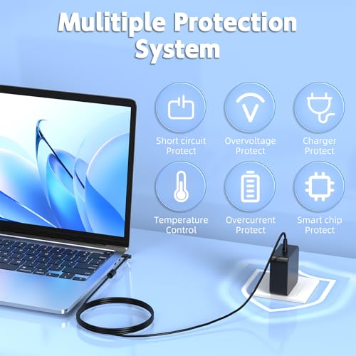 19V 2.37A 45W ASUS Laptop Charger for ZenBook UX305 VivoBook X540 | 4.0x1.35mm Small Tip, Foldable Plug, 5.6FT Cable, 100-240V, for Chromebook C202 Q302 S200
