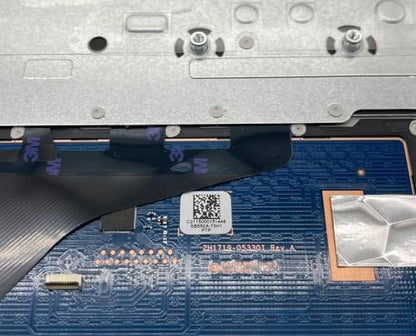 Replacement Upper Case Palmrest for HP 15T-DW 15-DW 15S-DR 15S-DU Series Laptop Backlight Keyboard Assembly Touchpad Top Cover L52022-001 AP2H8000510 Natural Silver - color: With Backlit Keyboard L52022-001
