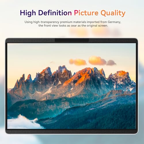 Magnetic Privacy Screen for Microsoft Surface Pro 11/10/9/8/X 13 Inch, Removable Anti Glare Blue Light Filter, 13 In Anti Spy Black Security Private Block Screen Protector