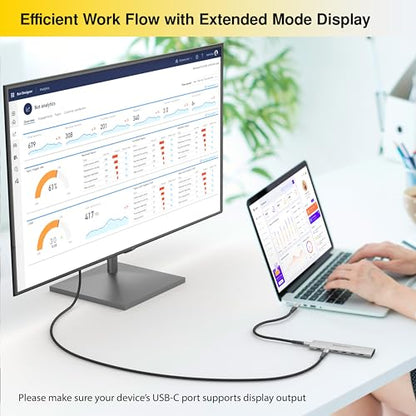 INC. USB Type-C Slim HUB GEN 2 Adapter 6-in-1 - style: 6-in-1
