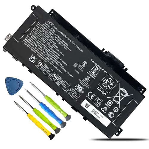 PV03XL PP03XL L83388-AC1 Laptop Battery for HP Pavilion x360 14M-DW 14-DV 14-DW 13-BB 14-DK 15-EH 14m-dw0xxx dw0023dx dw1023dx dw1013dx dw0013dx dw1033dx 14-dv0xxx dw0xxx Series PV03043XL L83388-421 - size: 7.40*3.74*0.25inch PV03XL
