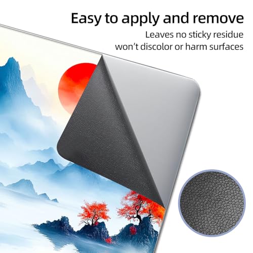 Universal Laptop Skin Sticker Decal, 12"-15.6" Aesthetic Vinyl Wrap, Japanese Mountain Sunset Waterproof Notebook Cover Art Protector for MacBook HP Dell Lenovo, Fits 13" 14" 15" 15.6" - color: Japanese Mountain Sunset