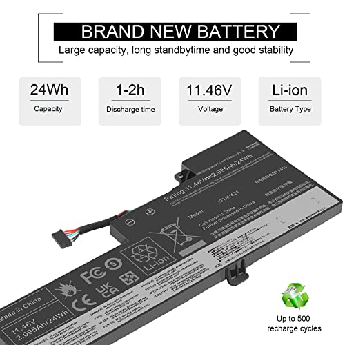 Fancy Buying 01AV421 01AV419 01AV420 01AV489 Laptop Battery Compatible with Lenovo ThinkPad T470 T480 T580 A475 A485 TP25 Series SB10K97577 SB10K97576 SB10K97578 - size: 7.05*2.72*0.24inch 01AV421