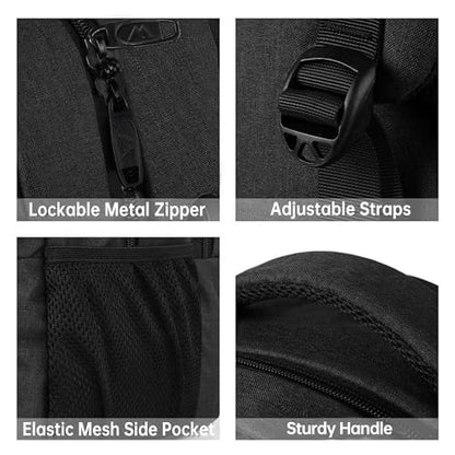 Large Travel Laptop Backpack, Business Anti Theft Slim Sturdy18Inch Laptop Backpack