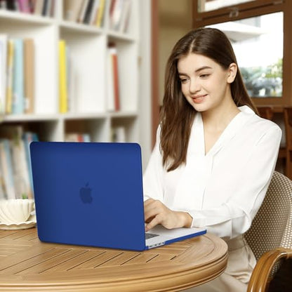 MOSISO Compatible with MacBook Pro 16 inch Case M5 M4 M3 M2 M1 2026-2021 | A3429 A3428 A3403 A3186 A2991 A2780 A2485, Protective Hard Shell Case&Keyboard Cover&Screen Film&Pouch, Royal Blue - color: Royal Blue