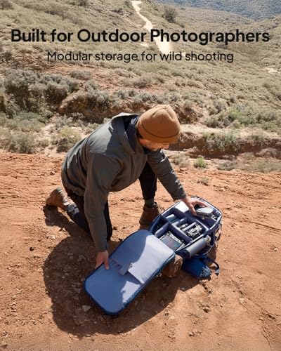 BLUETTI Handsfree 1 Portable Power Station 268Wh 300W LFP (No Backpack) | 5 Output Ports, Solar Generator for Fly，0-80% in 45% Min, World's Slimmest Power Station, for Camping, Drones, Photography - style: BLUETTI Handsfree 1 power station