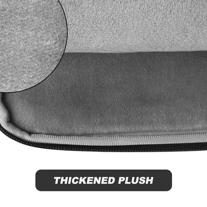 15.6 inch Laptop Cover Sleeve Case Waterproof Shockproof Protective Bag Handbags with Front Pocket for Notebook Black