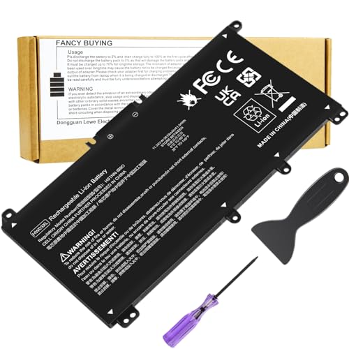HW03XL L97300-005 Laptop Battery for HP Pavilion 15-EG 15-EH 17-CN 17-CP 15-eg0073cl 15-eg0070wm 15-eh0050wm 17-cn0xxx 17-cn0023dx 17-cn0053cl L96887-421 L96887-AC1 HWO3XL HW03041XL L96887-1D1 41.04Wh - size: 7.6*3.94*0.2inch