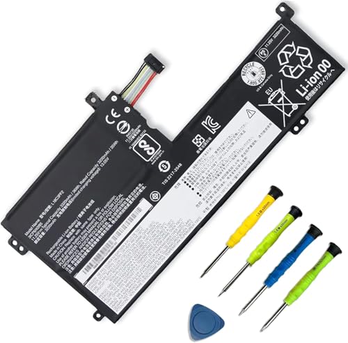 L18C3PF2 36Wh Battery Replacement for Lenovo Ideapad L340-15API L340-15IWL Touch L340-17API L340-17IWL Series Laptop L18L3PF1 L18M3PF2 L18D3PF1 11.25V 3320mAh - size: 10.47*4.76*0.94 inches L18C3PF2